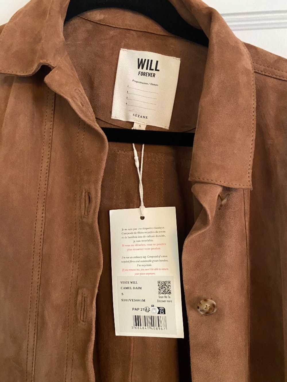 Sezane Will Jacket small - Picture 4 of 5